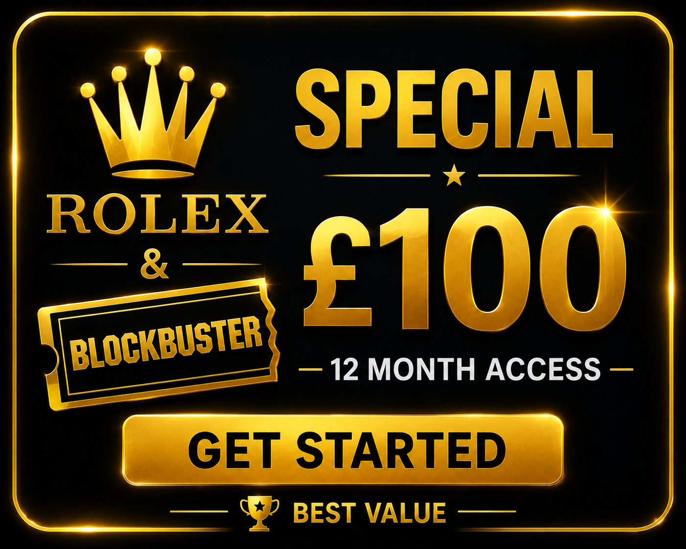 Rolex & Blockbuster Special